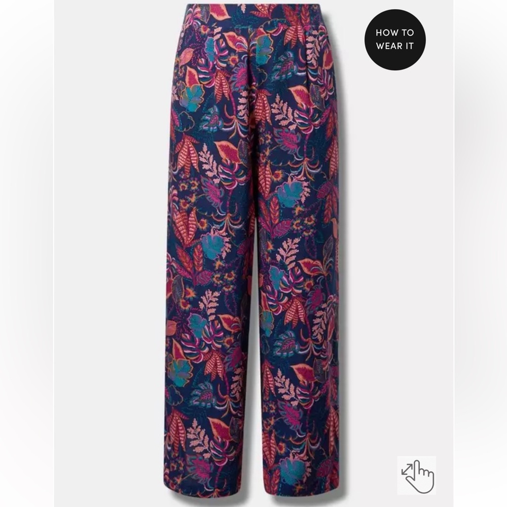 Torrid - Pull-On Wide Leg Pant - size 2t